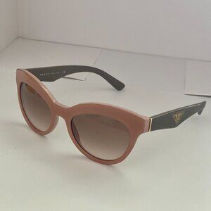 Authentic PRADA Women's Butterfly Beige Pink  Sunglasses